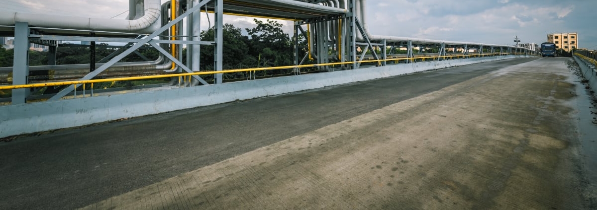 GFRP rebar in road construction: Environmental impact