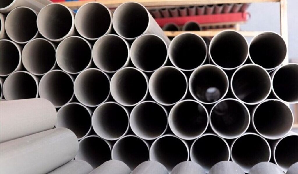 Professional GFRP Pipes production line. FRP pipes manufacturing ...