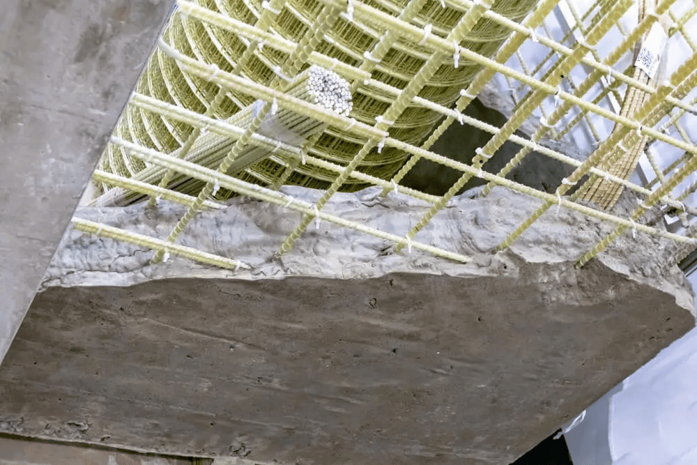 Étude de cas : utilisation de barres d'armature en PRFV