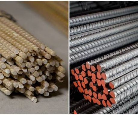 comparaison des barres d'armature composites, Composite-Tech
