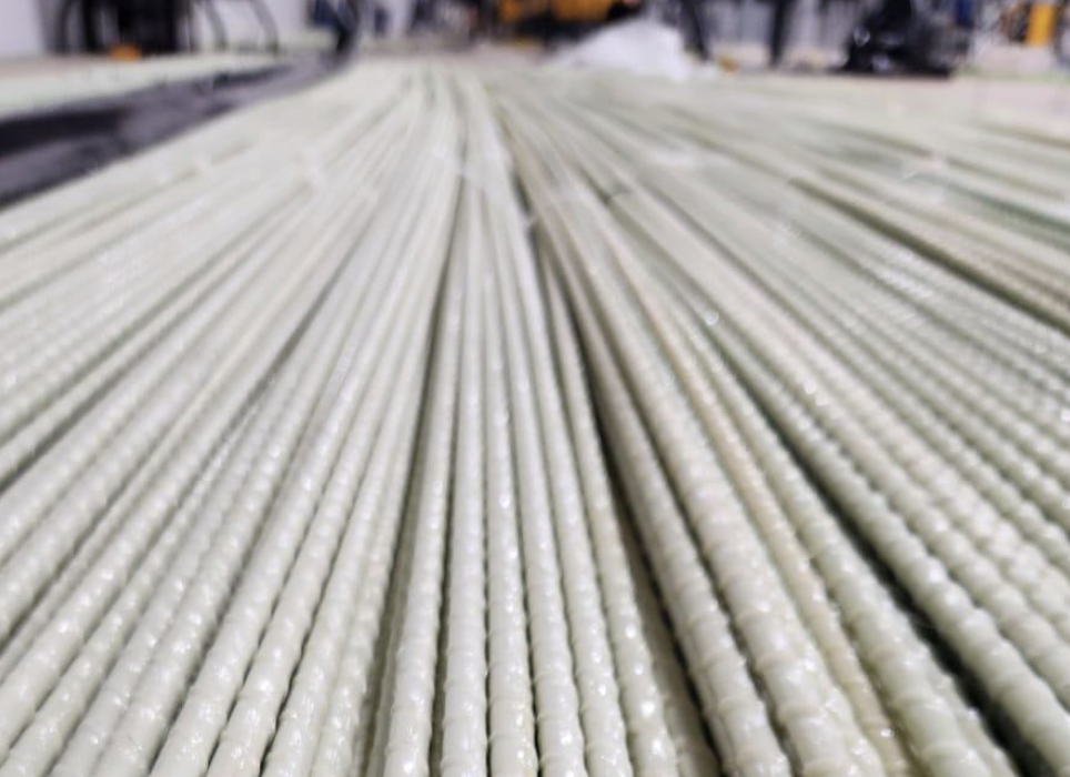 FRP rebar produced on a Composite-Tech line