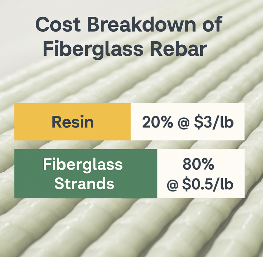 Cost Breakdown of Fiberglass rebar