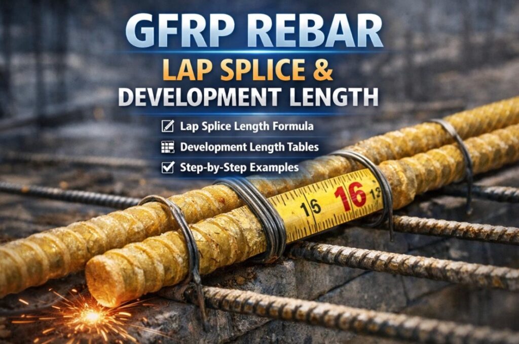 fiberglass rebar splice length