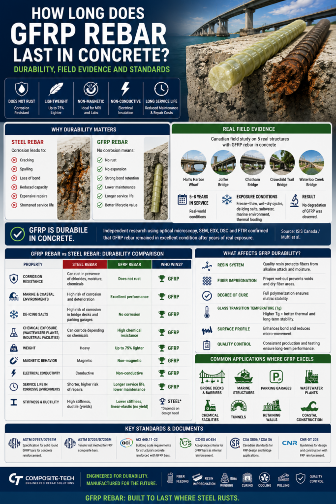 standards-ready GFRP rebar production for serious construction markets.
