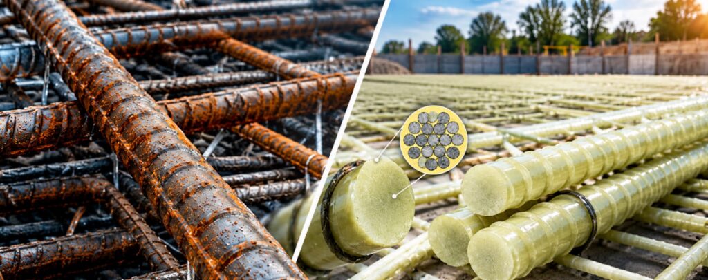GFRP Rebar Limitations, Best Applications